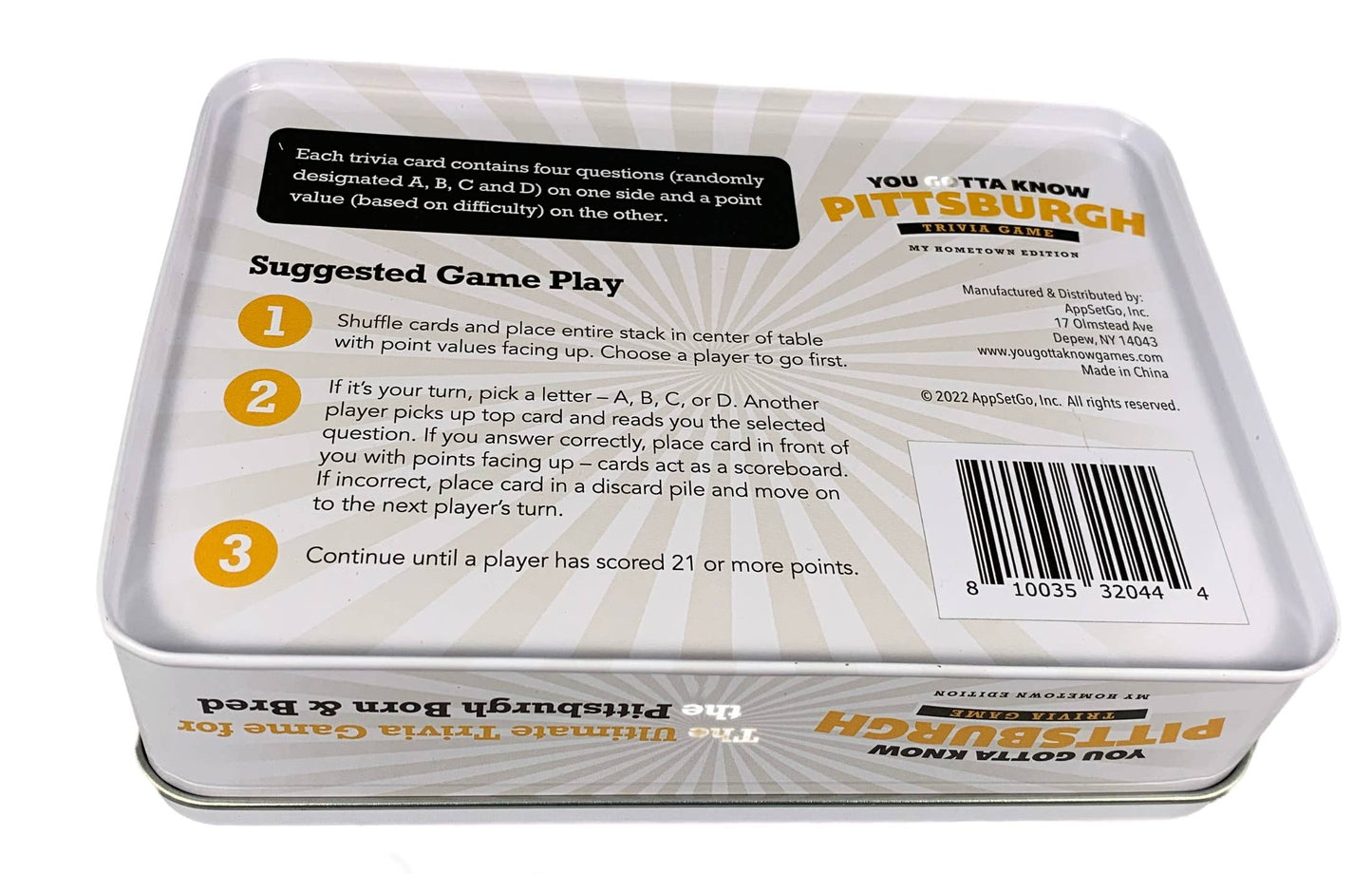 You Gotta Know Pittsburgh - Hometown Trivia Game