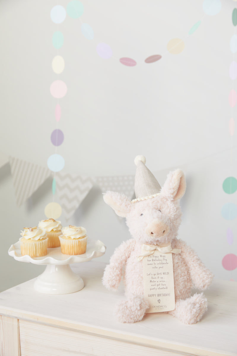 Piggy Wigg the Birthday Pig Plush Toy
