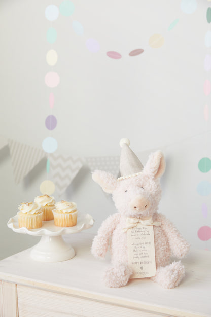Piggy Wigg the Birthday Pig Plush Toy