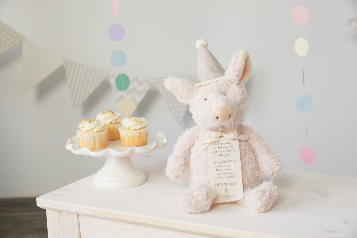 Piggy Wigg the Birthday Pig Plush Toy