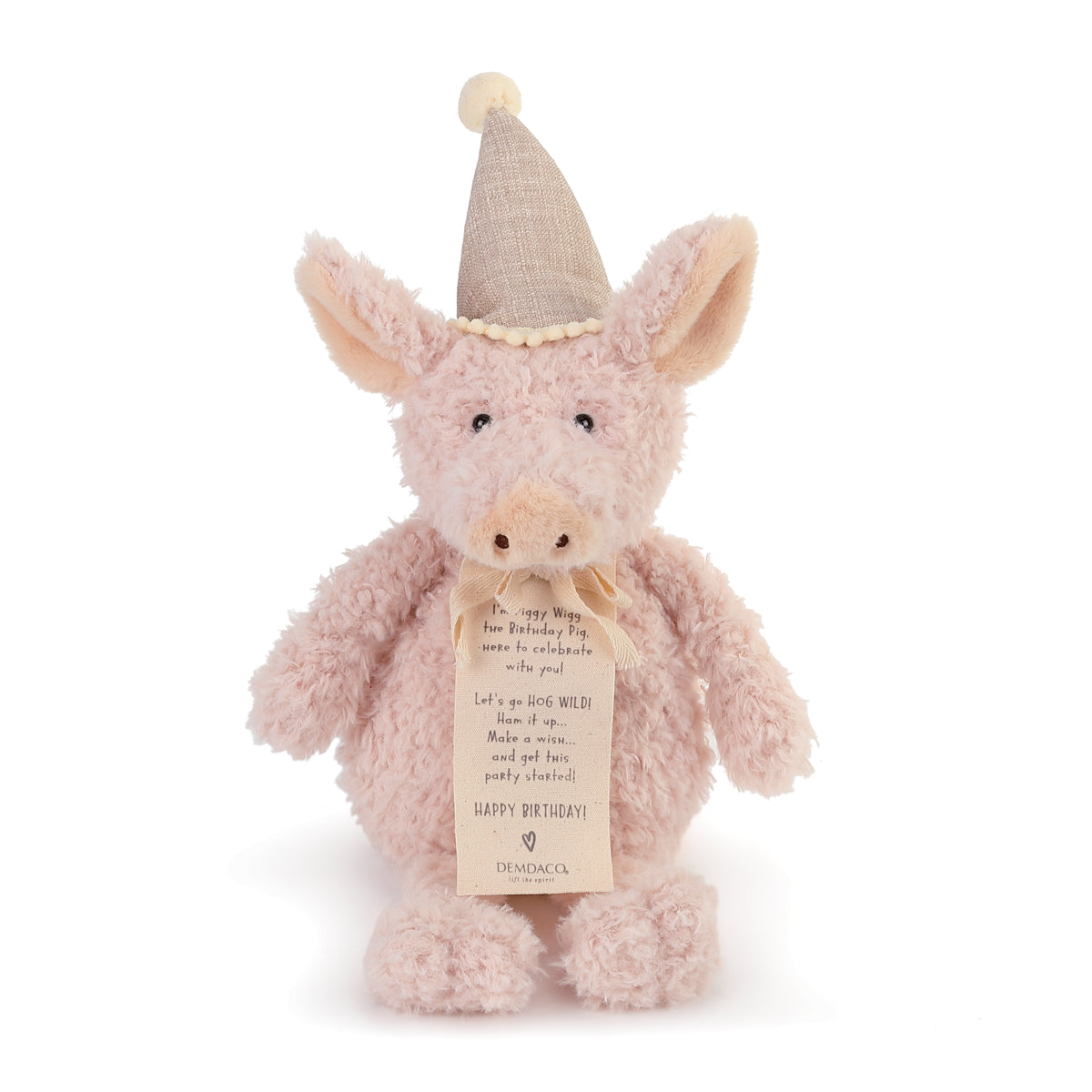 Piggy Wigg the Birthday Pig Plush Toy