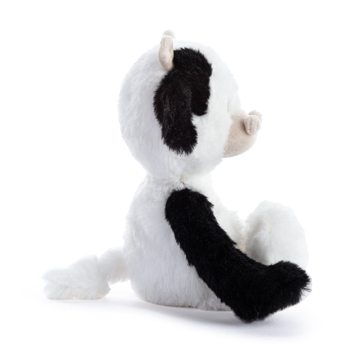 Tinies Black & White Cow Plush