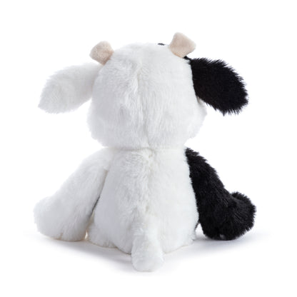 Tinies Black & White Cow Plush