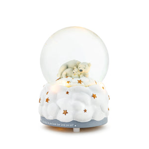 Twinkle Light Up Musical Water Globe