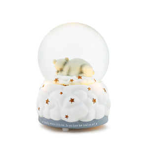 Twinkle Light Up Musical Water Globe