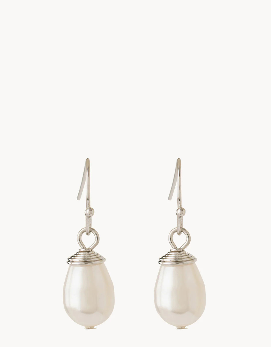 Sea La Vie Drop Earrings Find Peace/Pearl