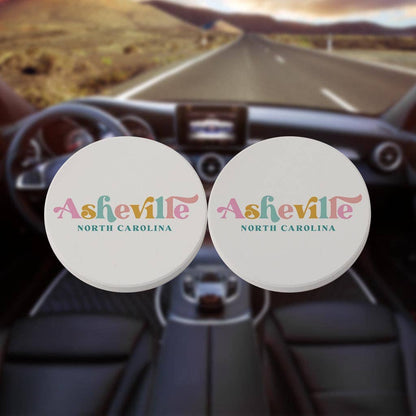 Pastel Retro Car Coaster Set - Greensburg, Pennsylvania