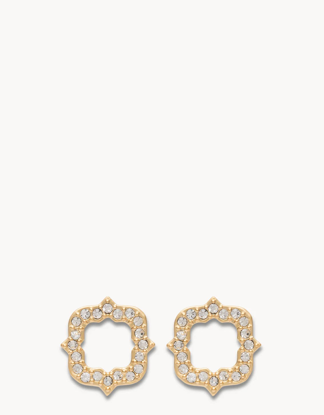 Sea La Vie Stud Earrings Luck/Quatrefoil