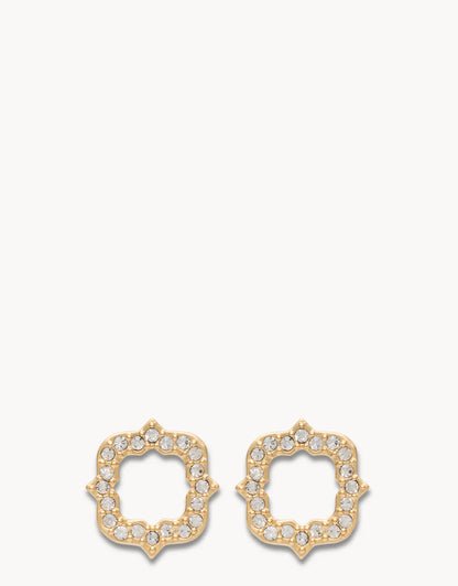 Sea La Vie Stud Earrings Luck/Quatrefoil