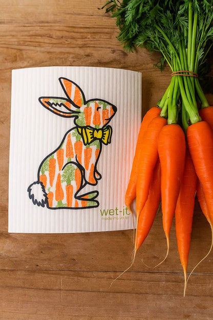 Hungry Bunny Swedish Cloth
