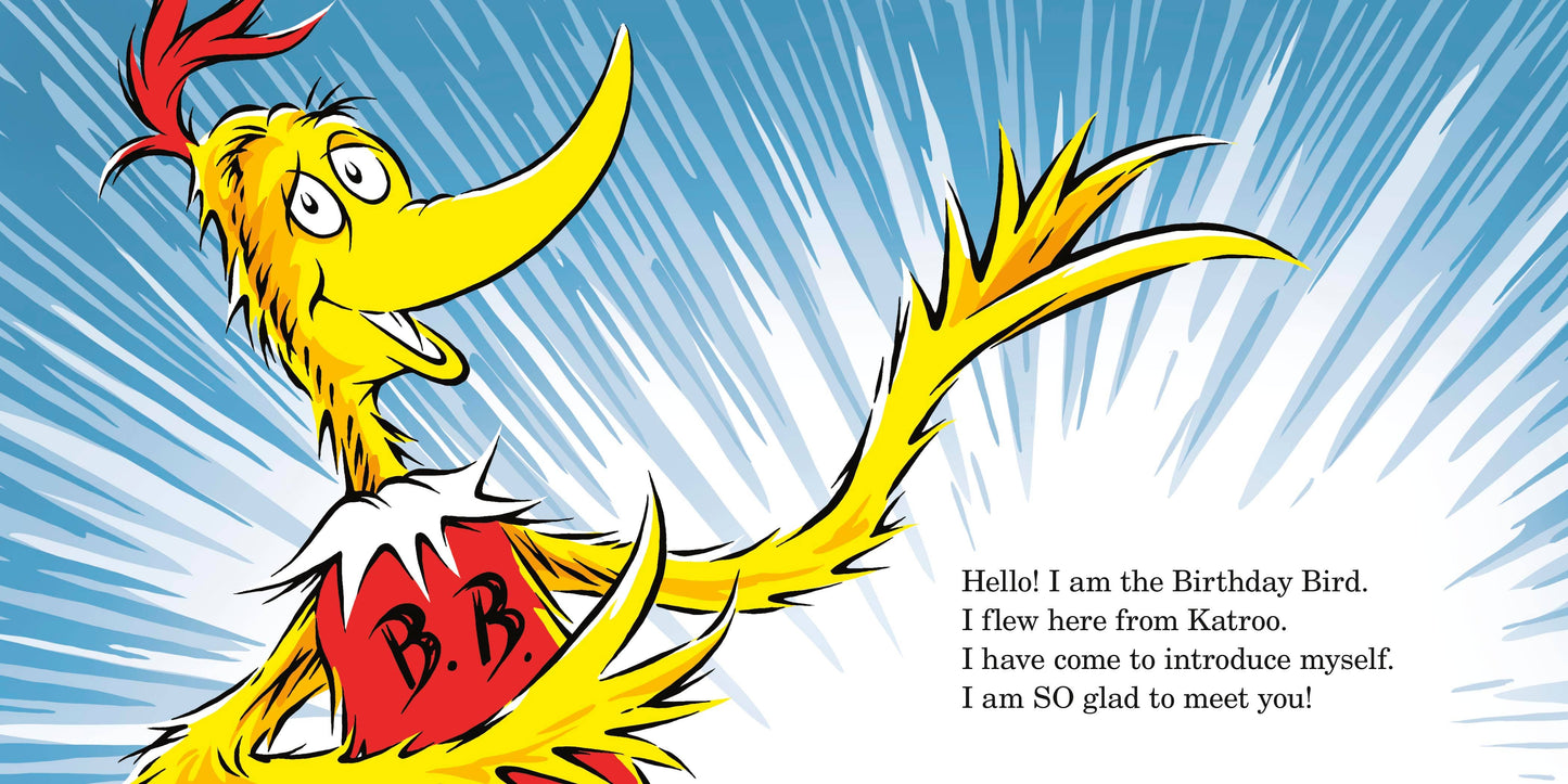 Dr. Seuss - I Am the Birthday Bird Board Book