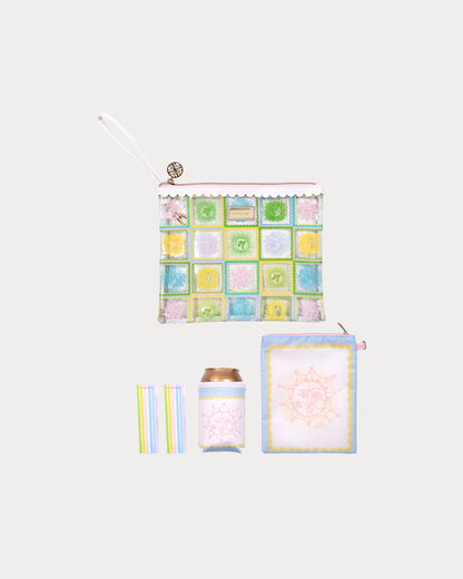 Beach Day Pouch - Sun Tiles Home