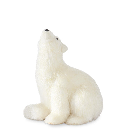 Textured Polar Bear - Sitting