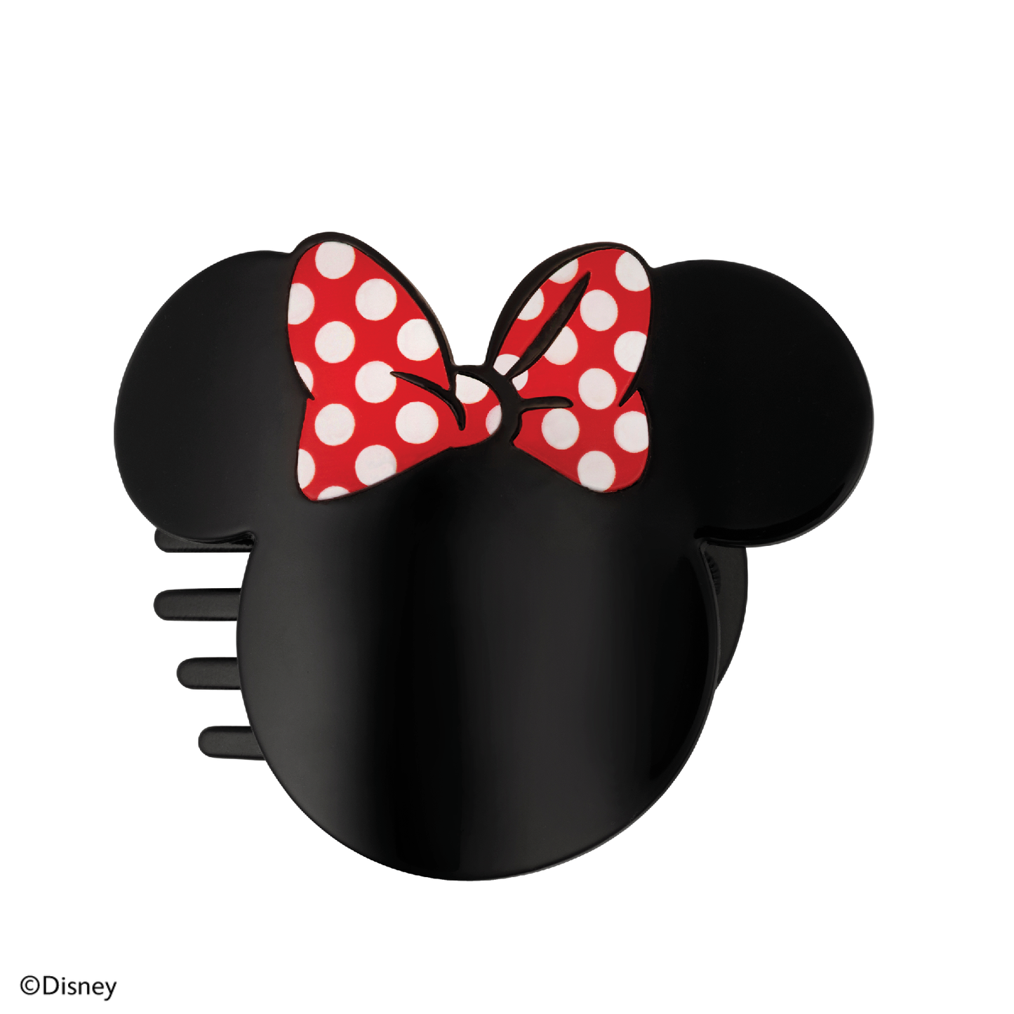 Minnie Mouse Shaped Flat Hair Clip