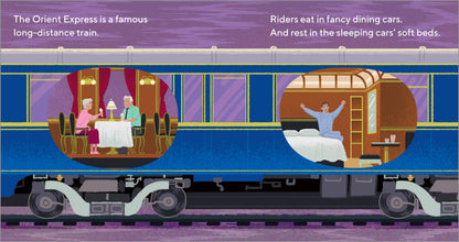 Trains Coming Through! Book