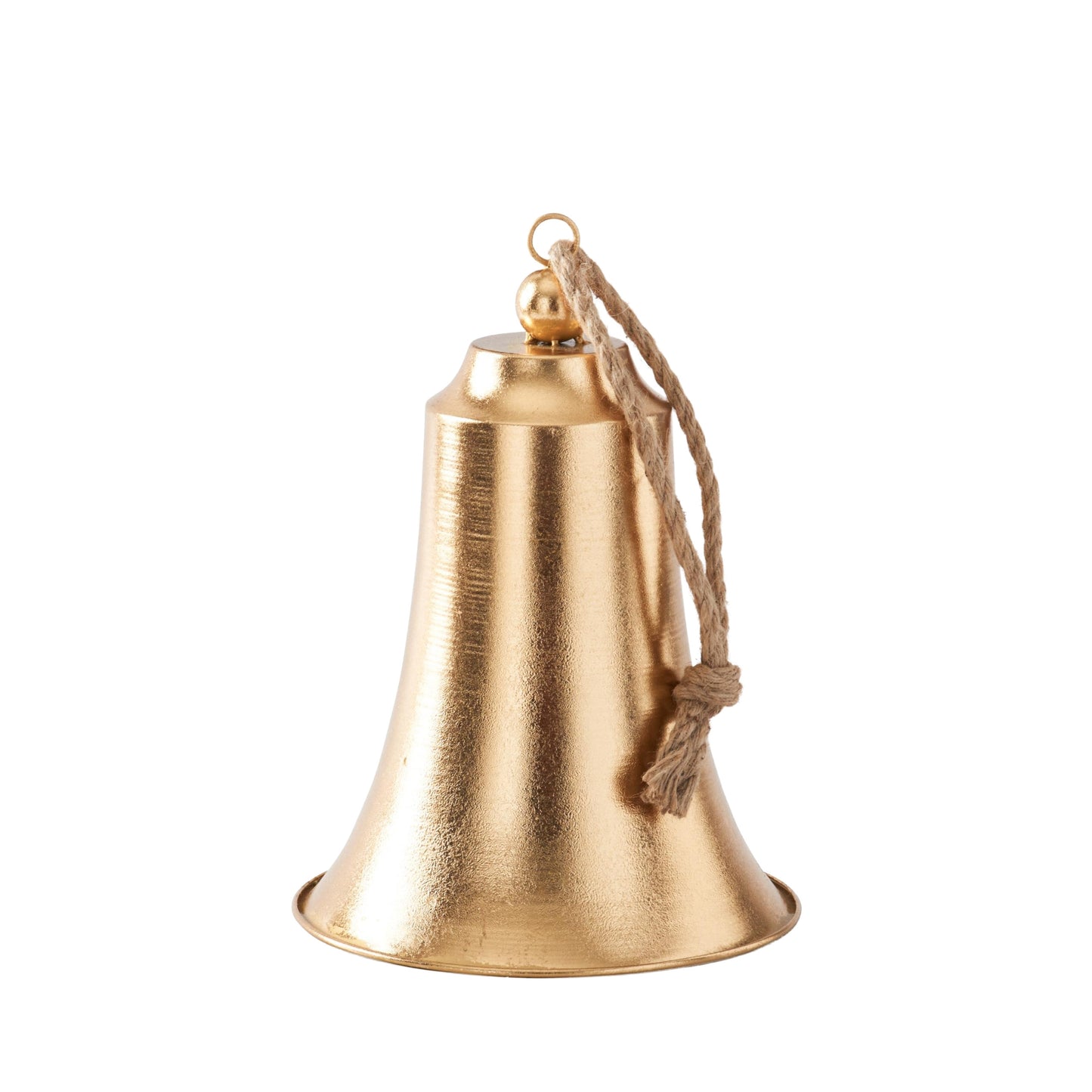 Gold Metal Bells with Rope Hangar