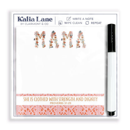 Dry Erase Note Tile - Mama