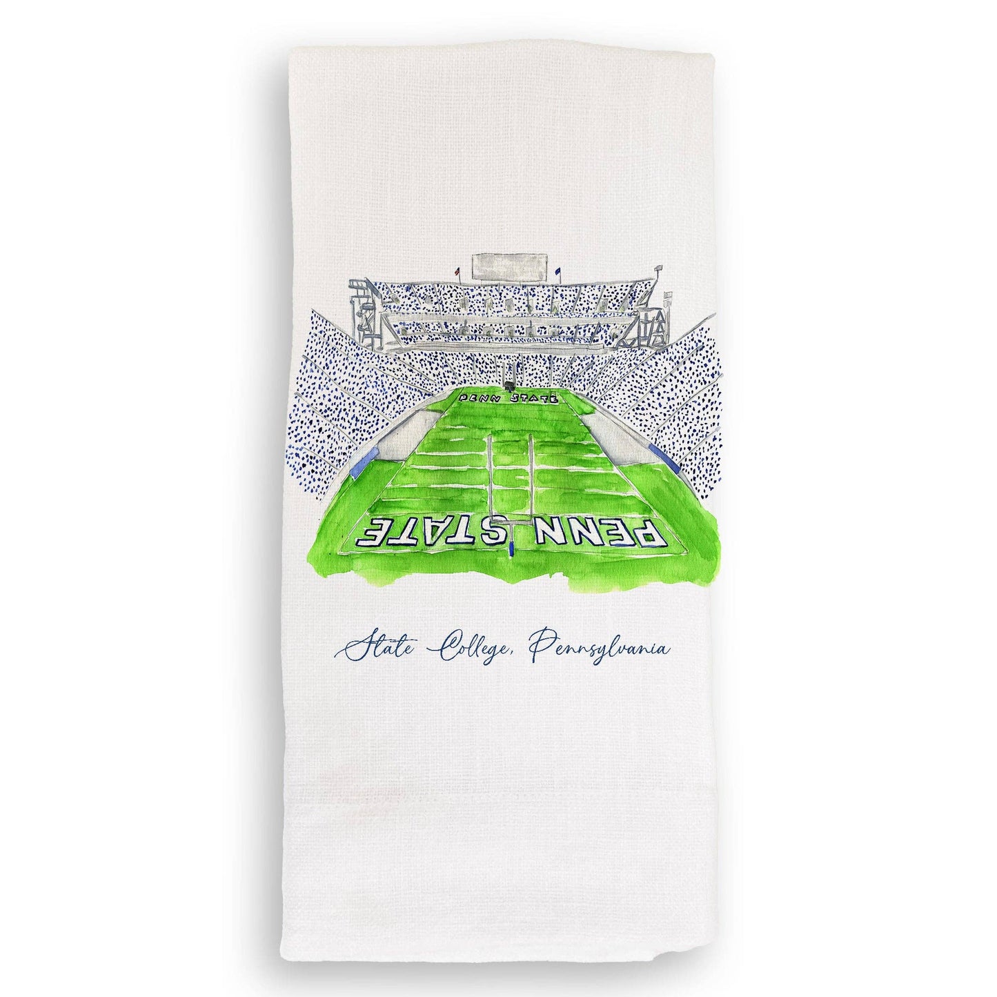 State College Pennsylvania Stadium Dishtowel