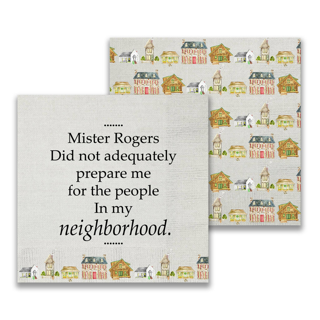 Mister Rogers Cocktail Napkin Pack