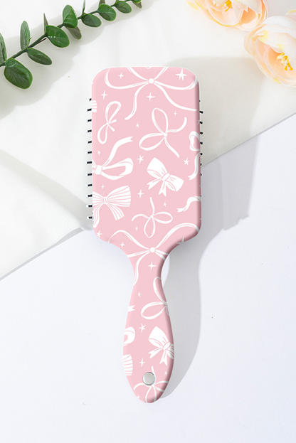 Floral Bow Hair Brush
