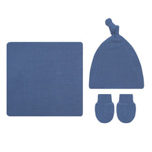 Load image into Gallery viewer, Ribbed Newborn Hat Bundle - Harrison