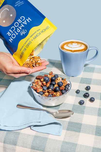 Lemon & Dried Blueberry Granola