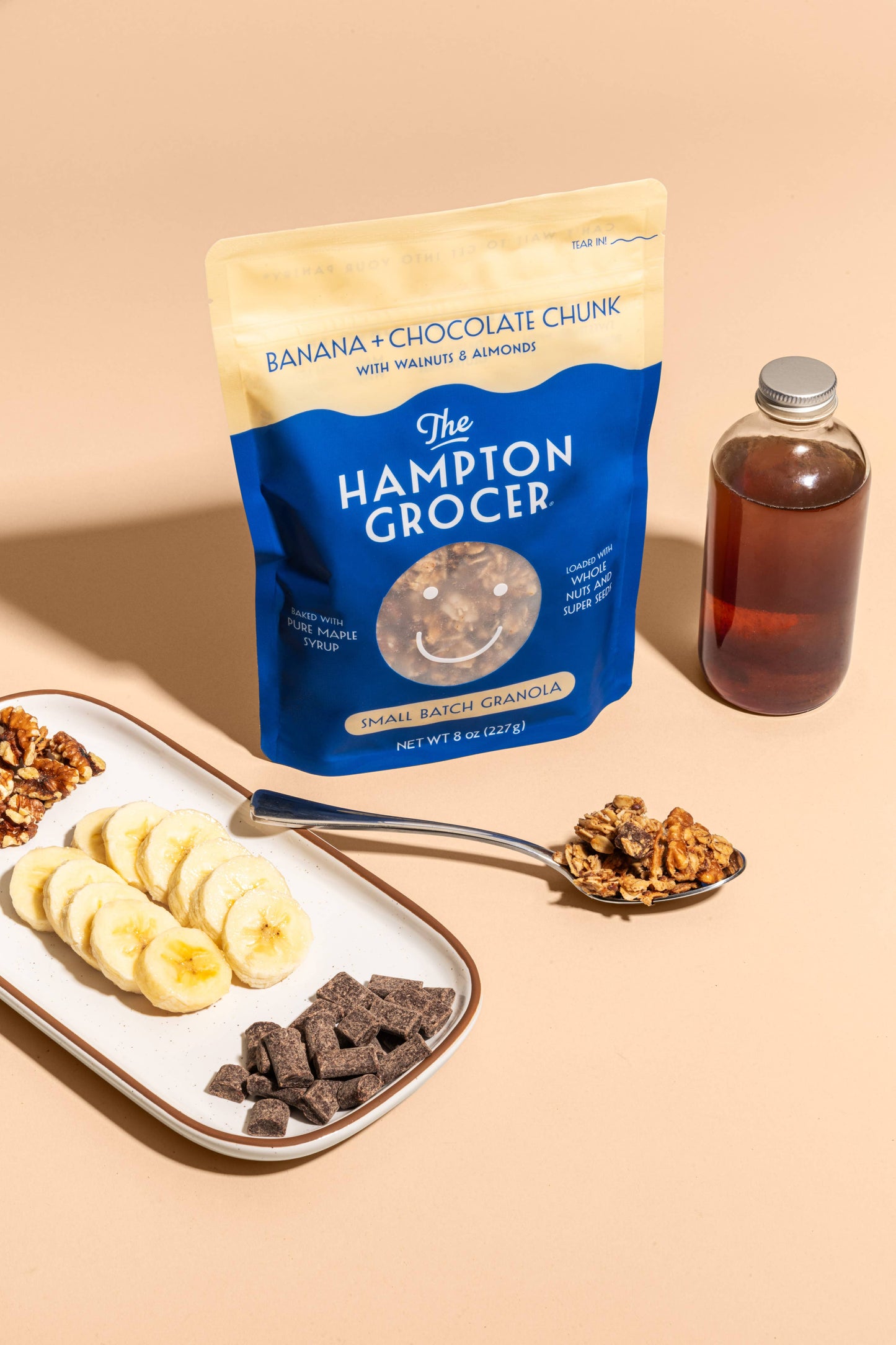 Banana & Chocolate Chunk Granola