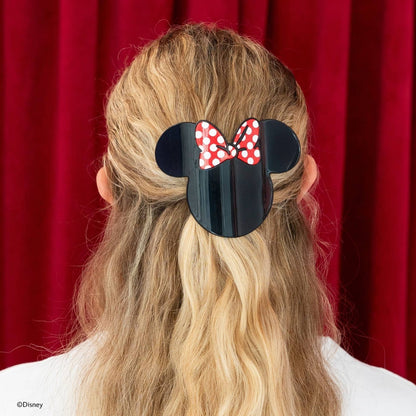 Minnie Mouse Shaped Flat Hair Clip