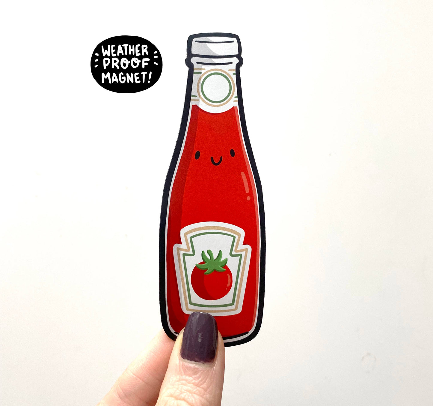 Ketchup Weatherproof Magnet