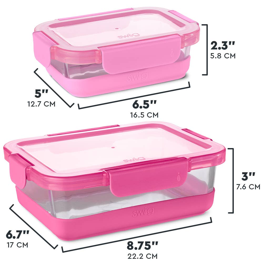 Glass Food Storage Set