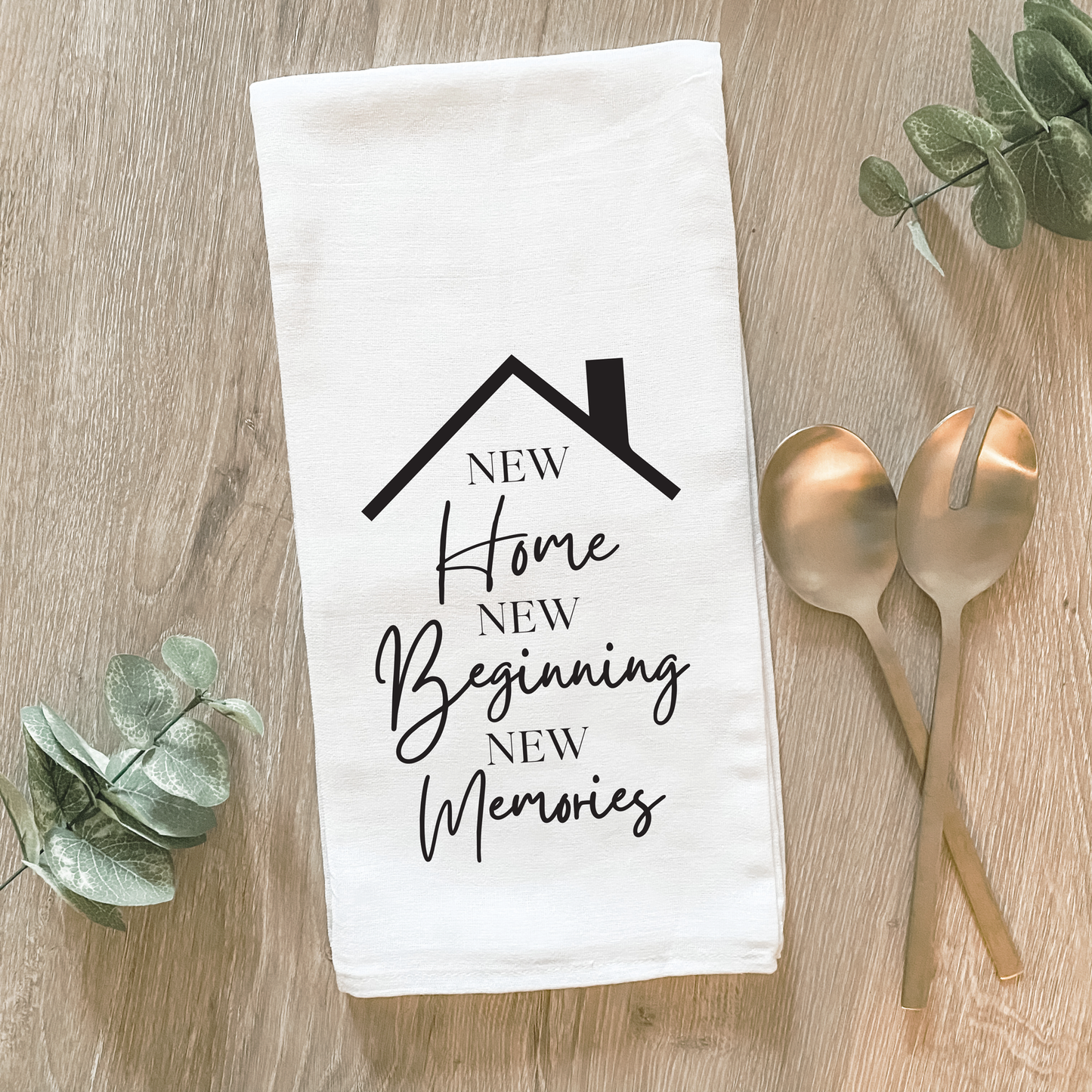 New Home Cotton Tea Towel