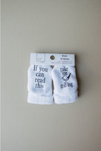 Load image into Gallery viewer, Baby Socks - Take Me Golfing