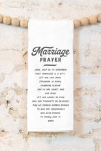 Load image into Gallery viewer, Marriage Prayer Tea Towel