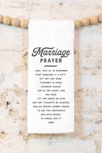 Marriage Prayer Tea Towel