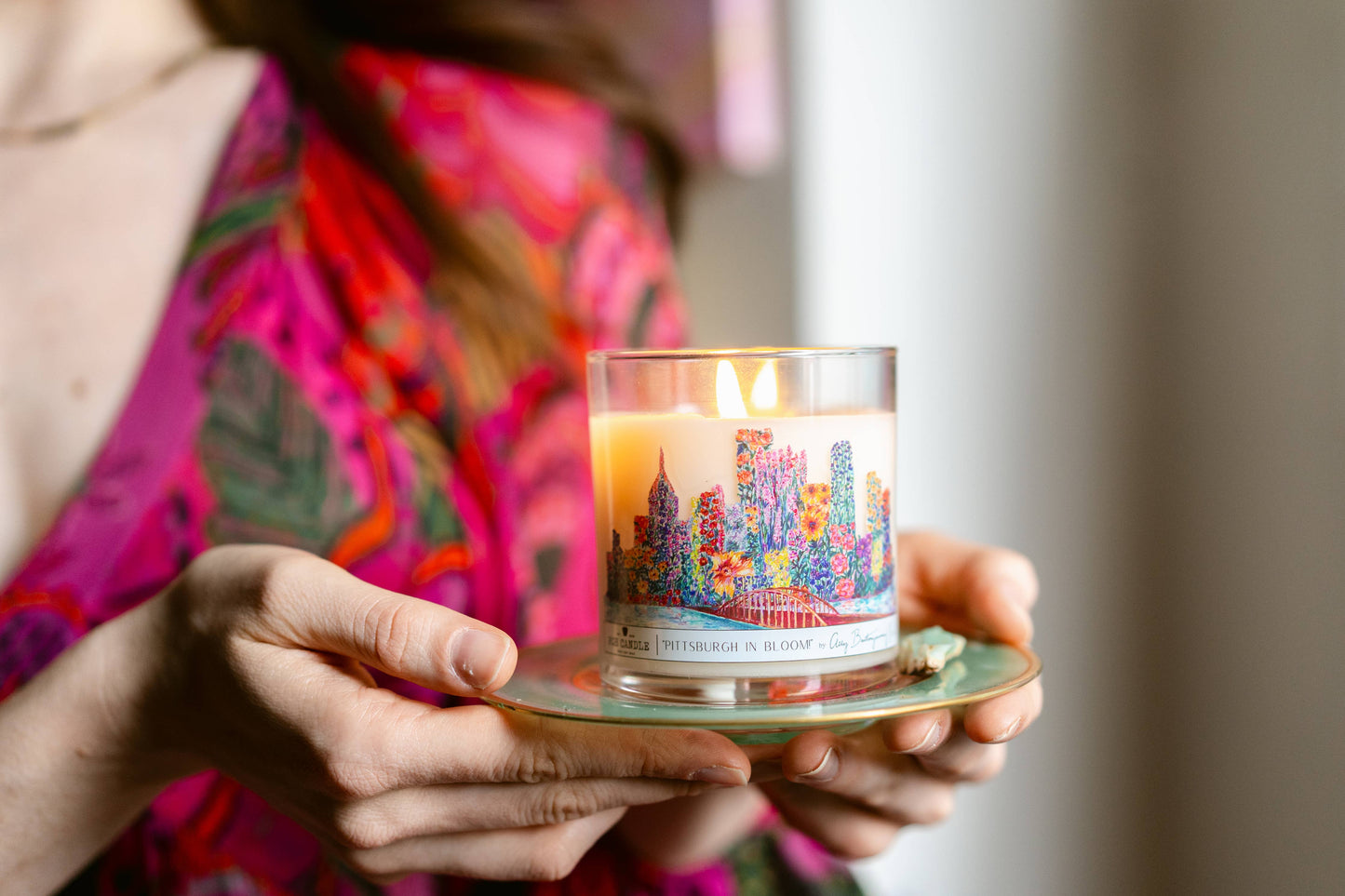 Pittsburgh in Bloom Candle