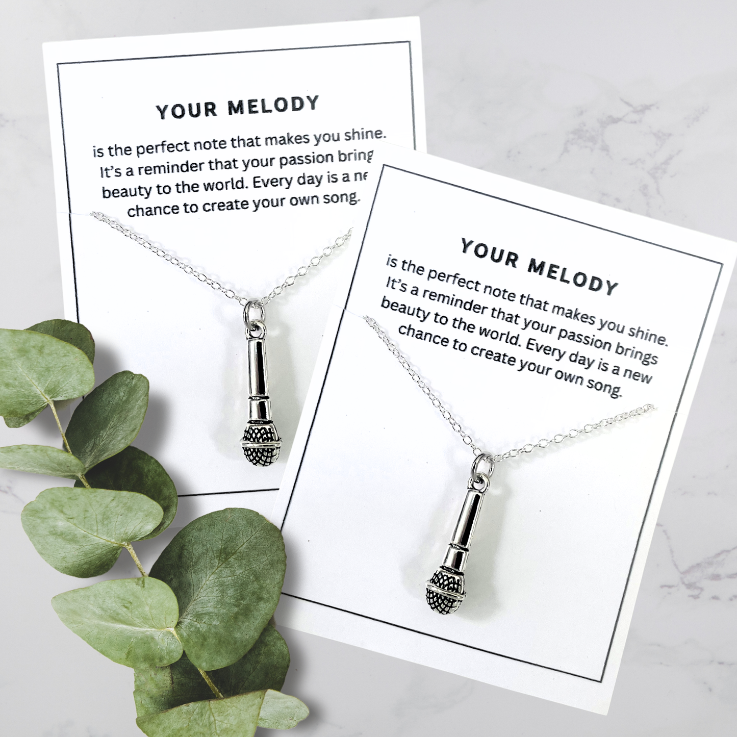 Your Melody Microphone Necklace  