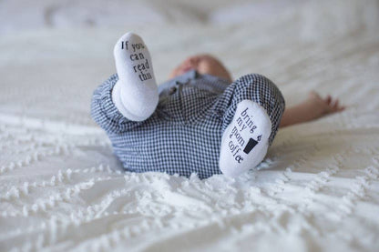 Baby Socks - If You Can Read This Bring My Mom a Coffee®