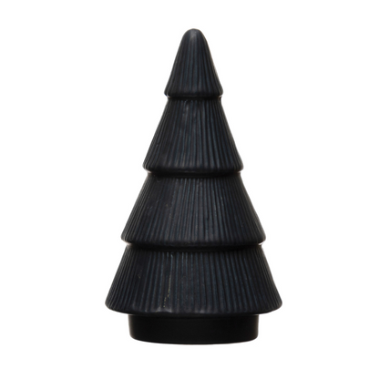 Tiered Stoneware Tree - Navy