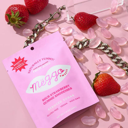 Sour Strawberry Gummie Smoochies