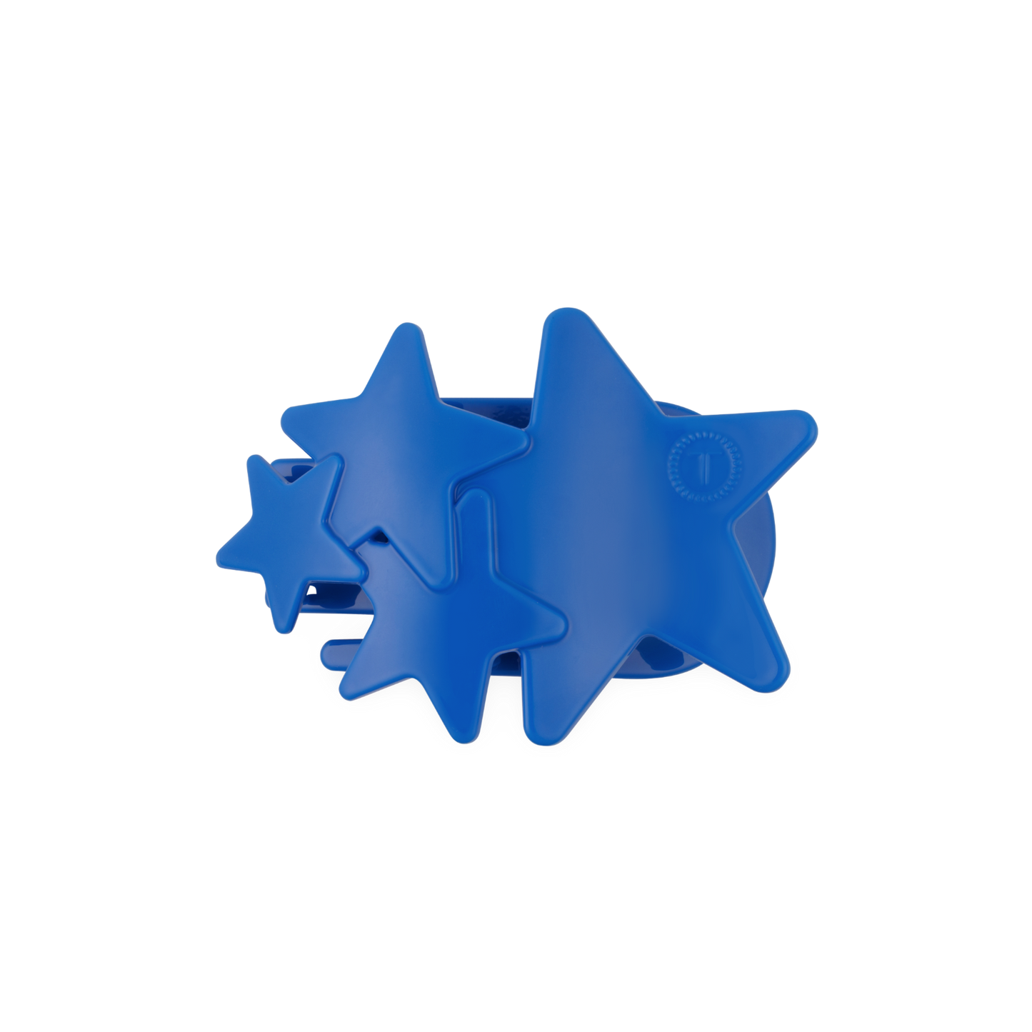 Shooting Star Flat Hair Clip - Blue