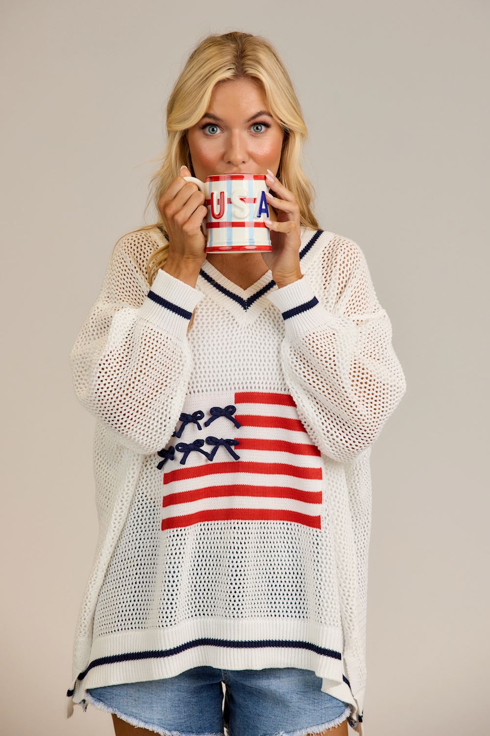 Americana Flag Sweater