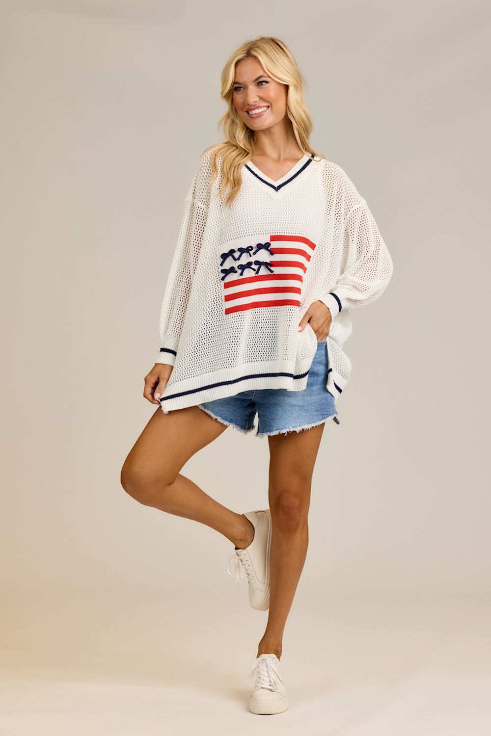 Americana Flag Sweater