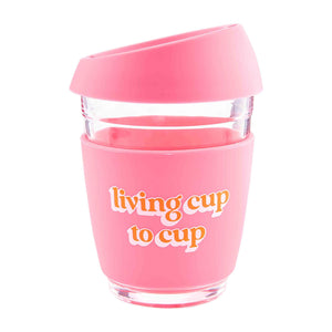 Pink Travel Mug - Living Cup to Cup