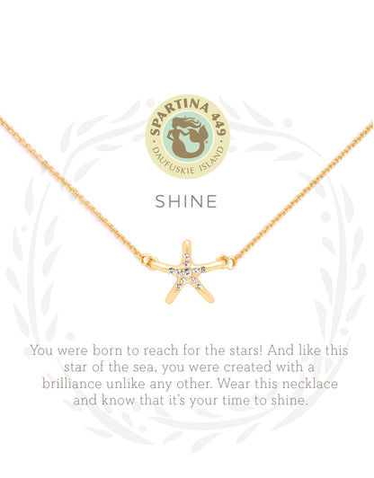 Sea La Vie Shine Necklace - Gold