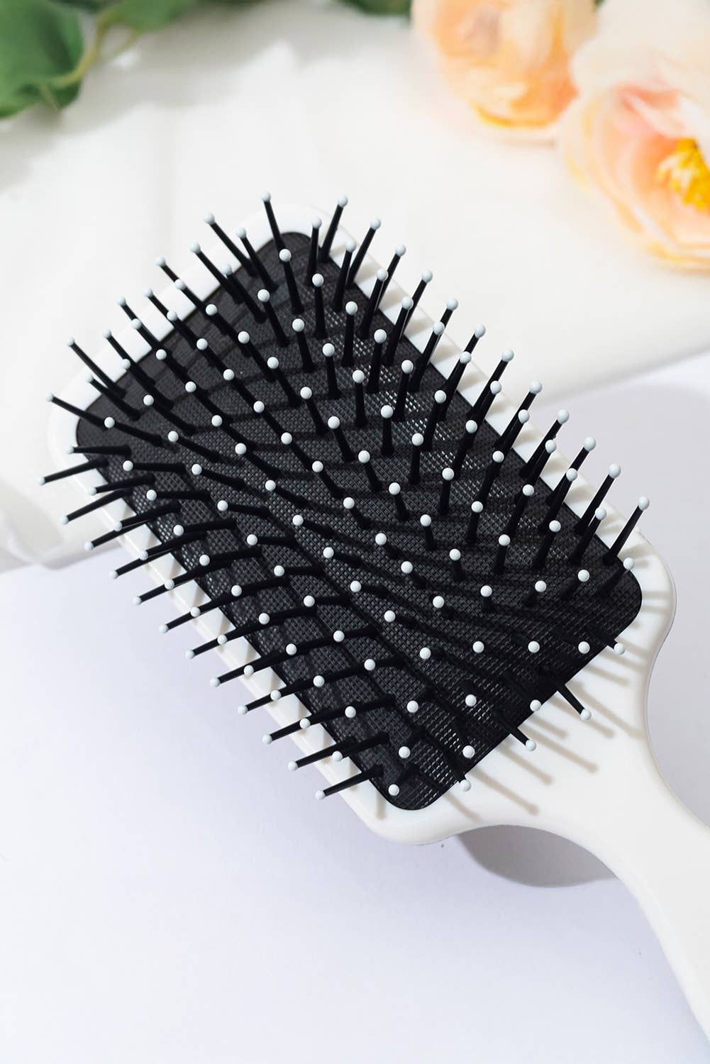 Checkered Cherry Hair Brush