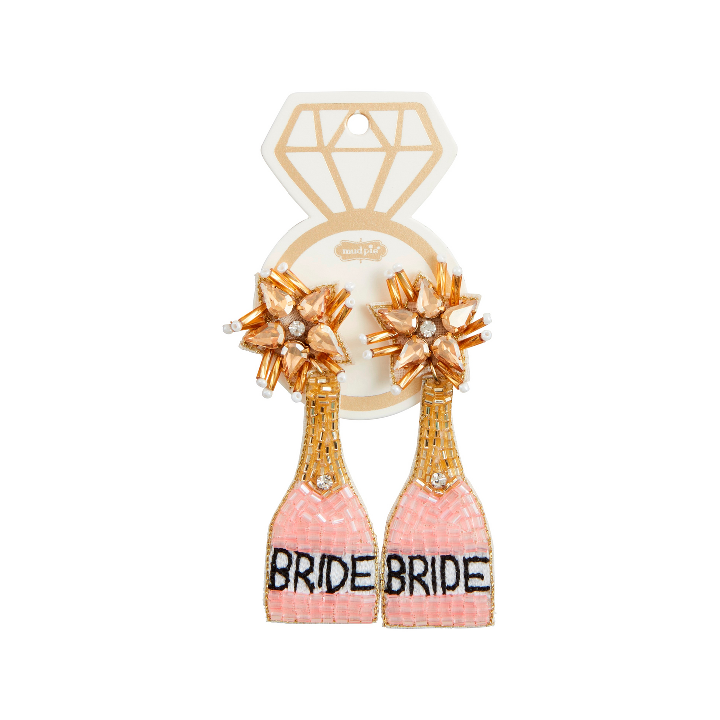 Beaded Bridal Earrings