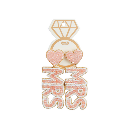 Beaded Bridal Earrings