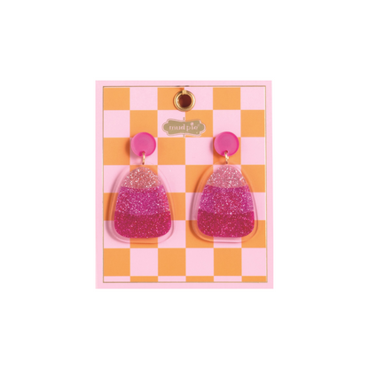 Halloween Earrings - Candy Corn