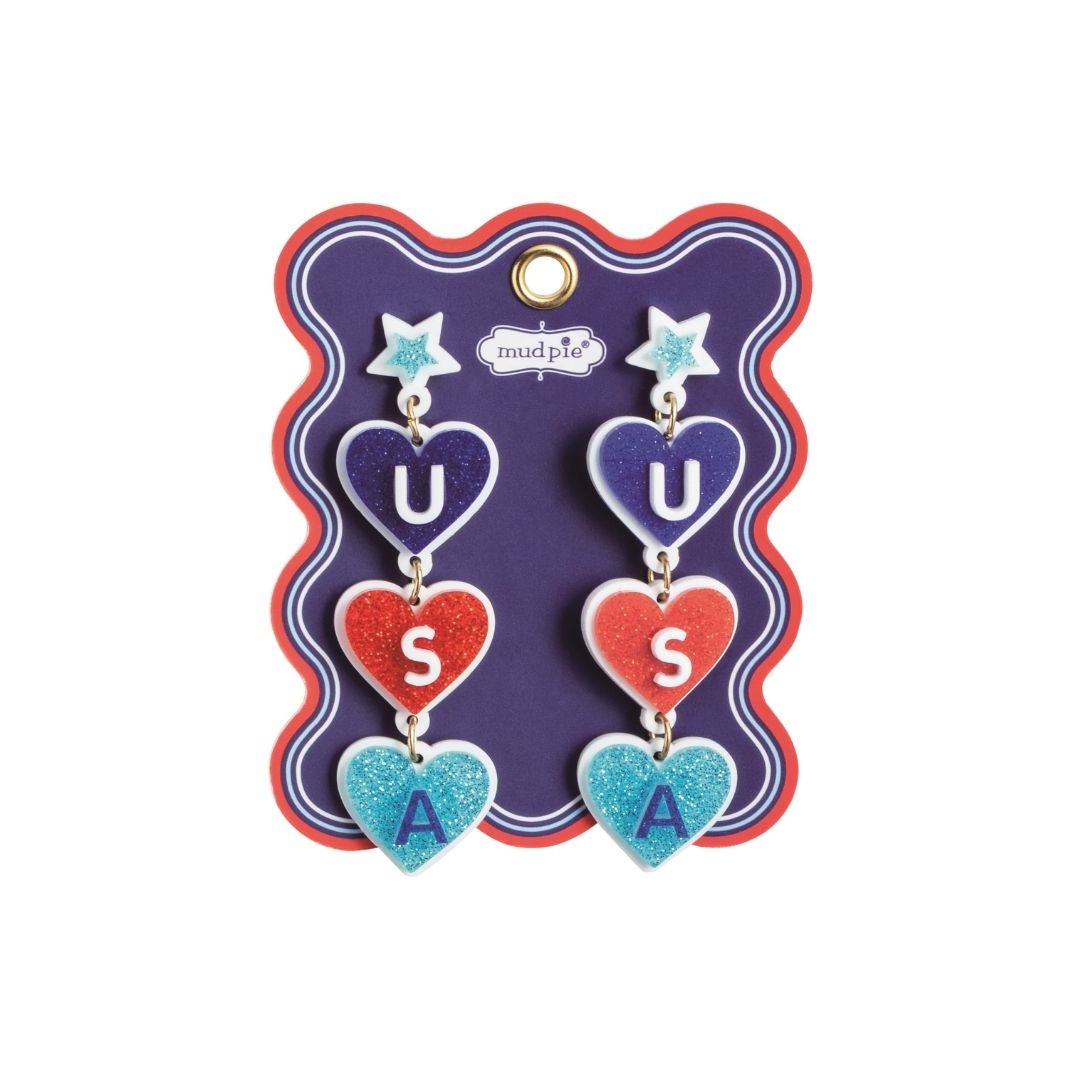Americana Earrings - USA