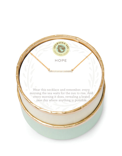 Sea La Vie Hope Necklace - Gold